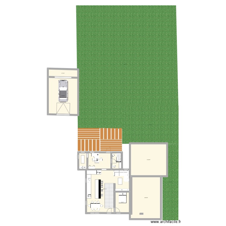 maison notre dame du bon conseil. Plan de 8 pièces et 196 m2