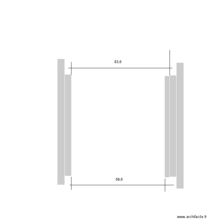 trémie projet. Plan de 0 pièce et 0 m2