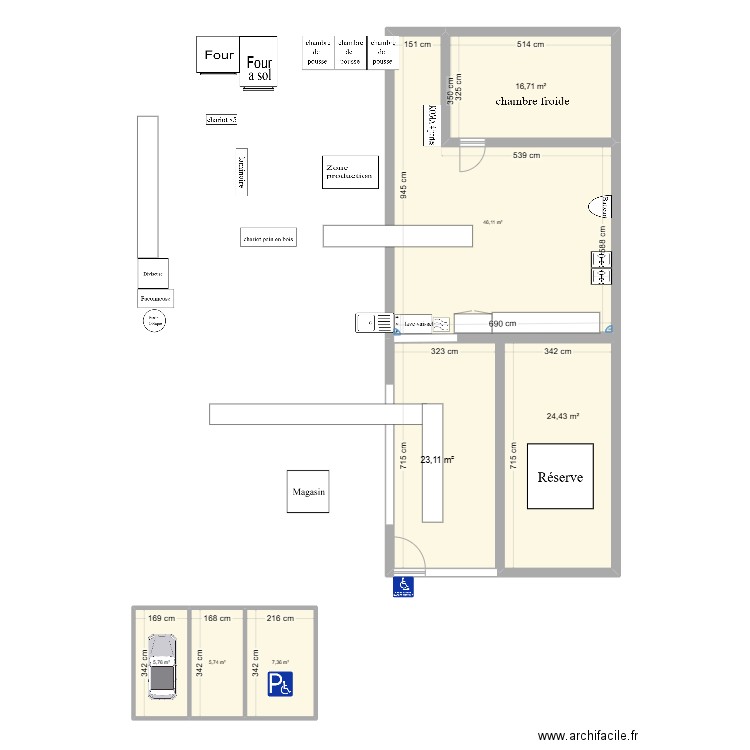 plan cindy1. Plan de 7 pièces et 129 m2