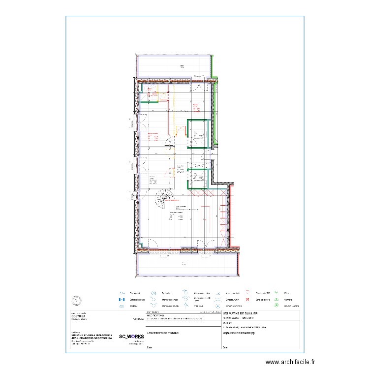 Lot 26. Plan de 0 pièce et 0 m2