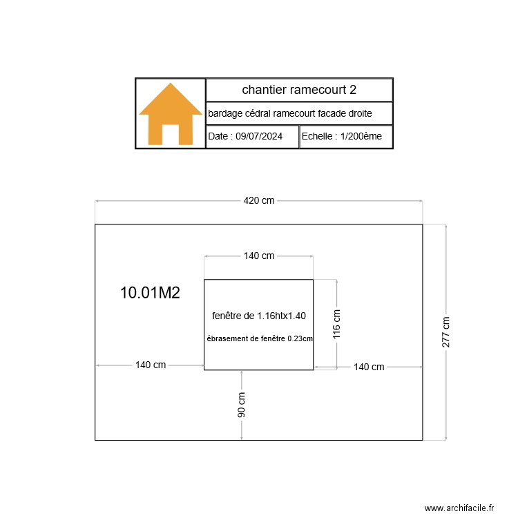 chantier ramecourt 2. Plan de 0 pièce et 0 m2