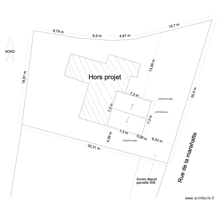 plan de masse erquy. Plan de 0 pièce et 0 m2