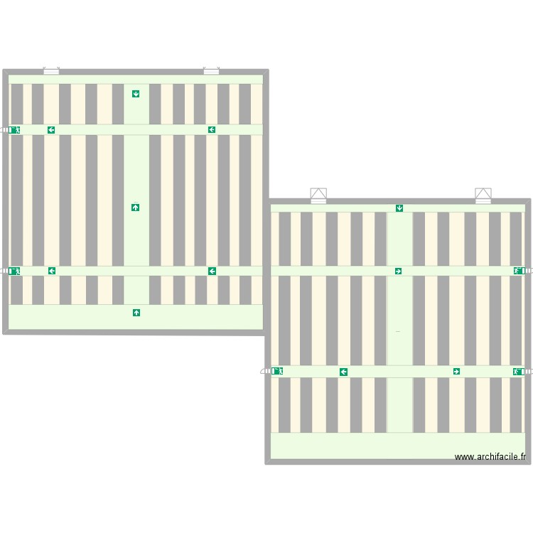 ENVRAC. Plan d'urgence. Plan de 0 pièce et 0 m2