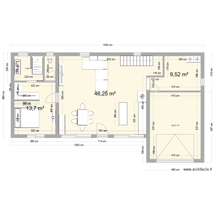 DREAM HOUSE. Plan de 11 pièces et 140 m2