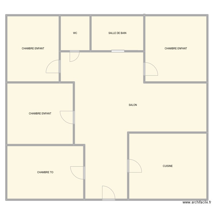 DIBRANI (VNR). Plan de 8 pièces et 851 m2