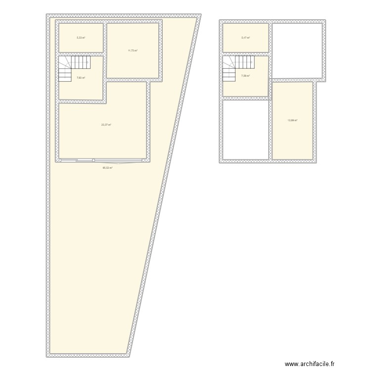 TRANO 2024. Plan de 8 pièces et 228 m2