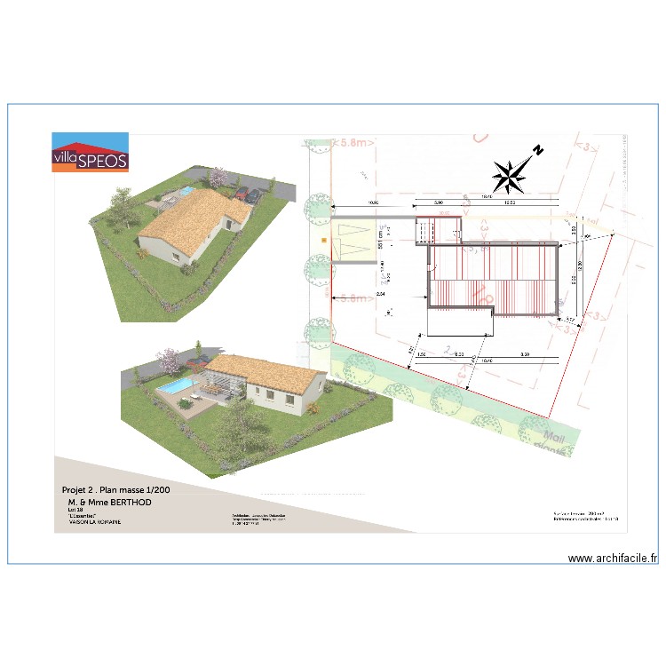 Parcelle_pORTAIL. Plan de 0 pièce et 0 m2