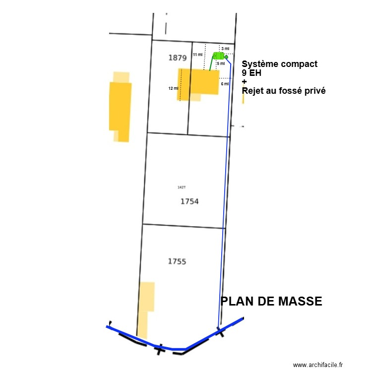 LOPEZ lamasquere. Plan de 0 pièce et 0 m2