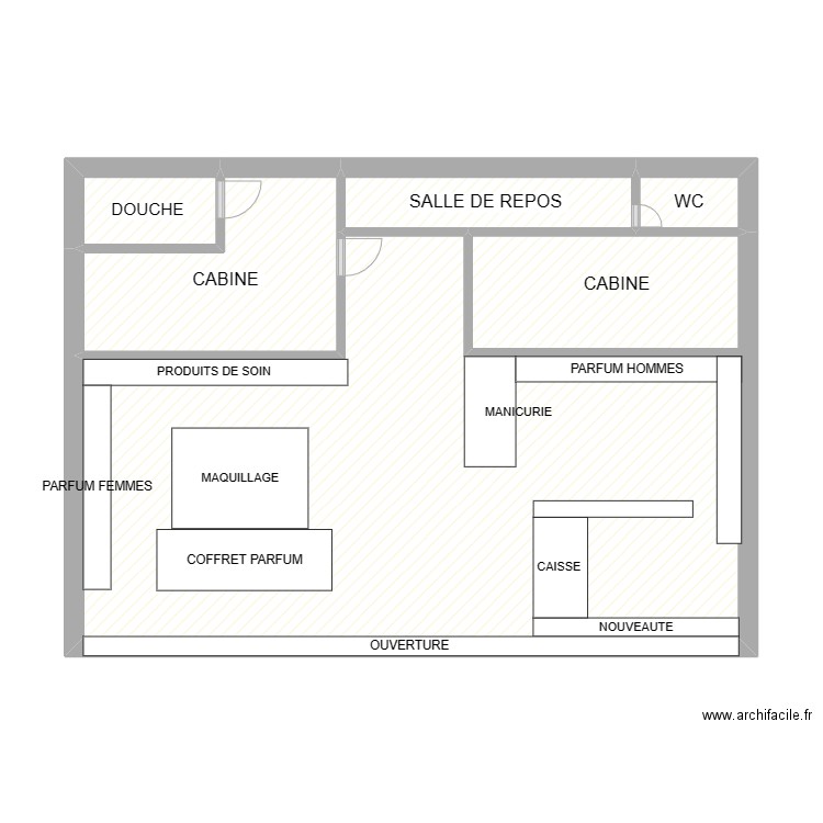 planESRA. Plan de 5 pièces et 52 m2