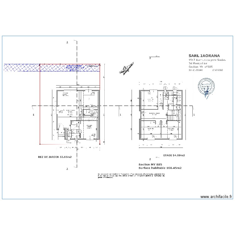 plan elec PAISIN / VILLA. Plan de 0 pièce et 0 m2