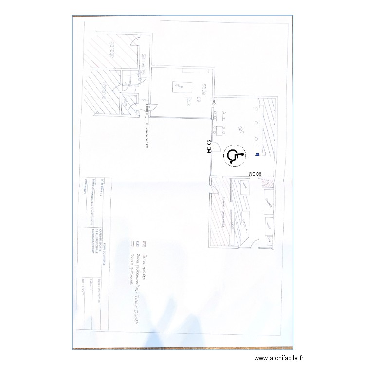 BAR DES SPORTS. Plan de 0 pièce et 0 m2