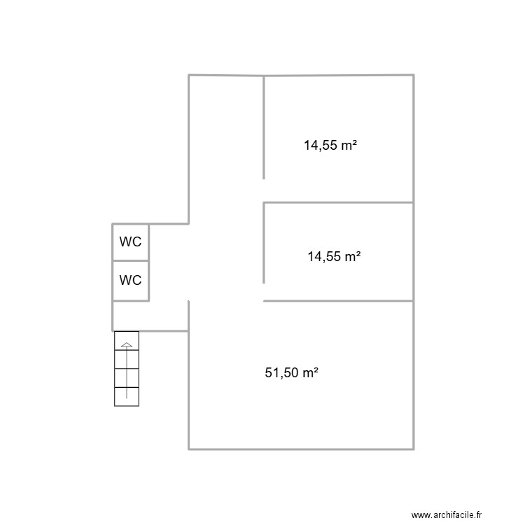 AGGREKO. Plan de 3 pièces et 16 m2