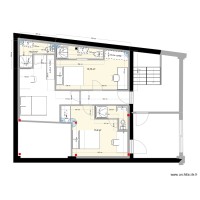 Plan 1er Chambres/2/2