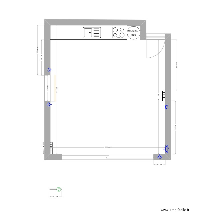 salon. Plan de 0 pièce et 0 m2