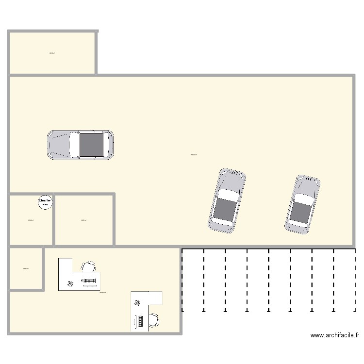 cfa . Plan de 6 pièces et 1016 m2