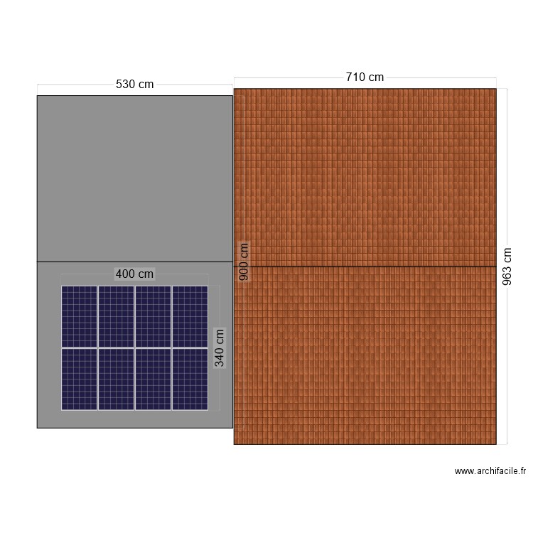 PLAN DE MASSE DA SILVA. Plan de 0 pièce et 0 m2