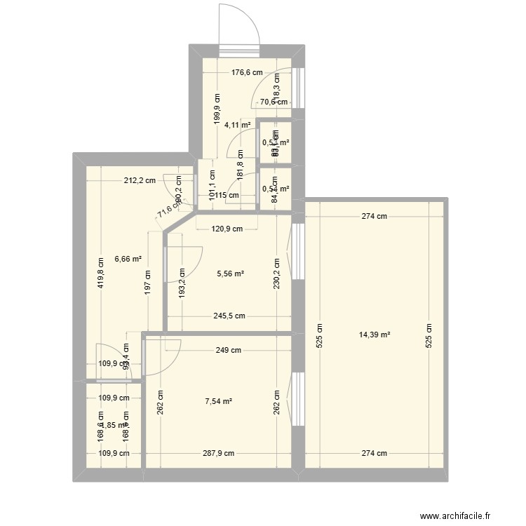 240805. Plan de 14 pièces et 209 m2