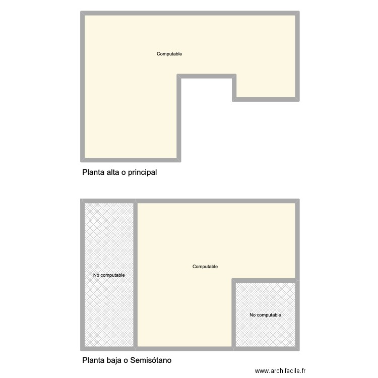 20080809-59 rosario. Plan de 4 pièces et 302 m2