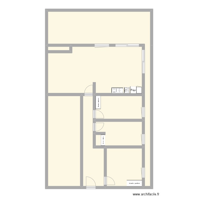 Simone B. Plan de 7 pièces et 153 m2