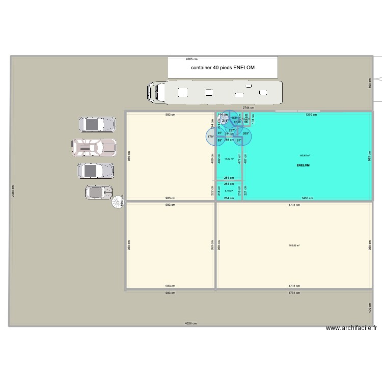 SCI TROPIC DEVELOPPEMENT. Plan de 9 pièces et 1180 m2