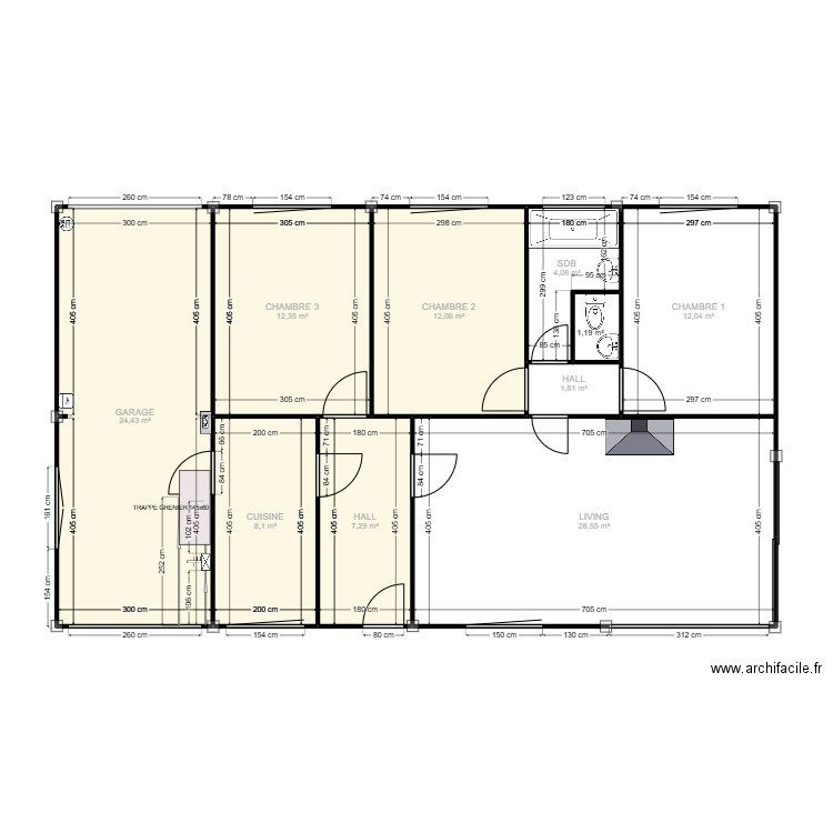 Bouge-Actuel-02. Plan de 10 pièces et 112 m2