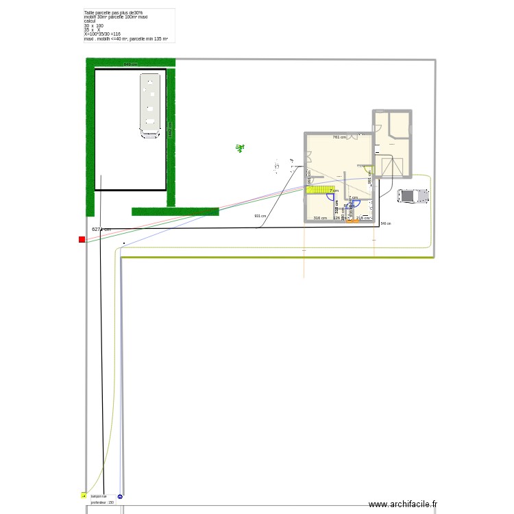 house_dub. Plan de 4 pièces et 116 m2