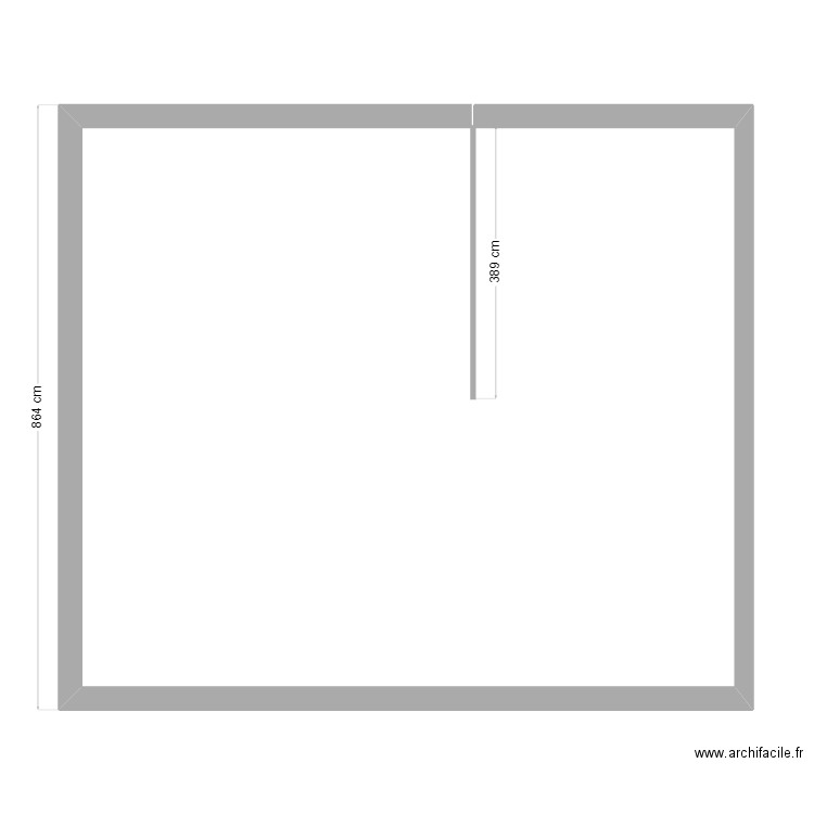 marais. Plan de 0 pièce et 0 m2