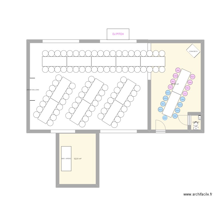 Nouveau plan 30 ans1. Plan de 3 pièces et 41 m2