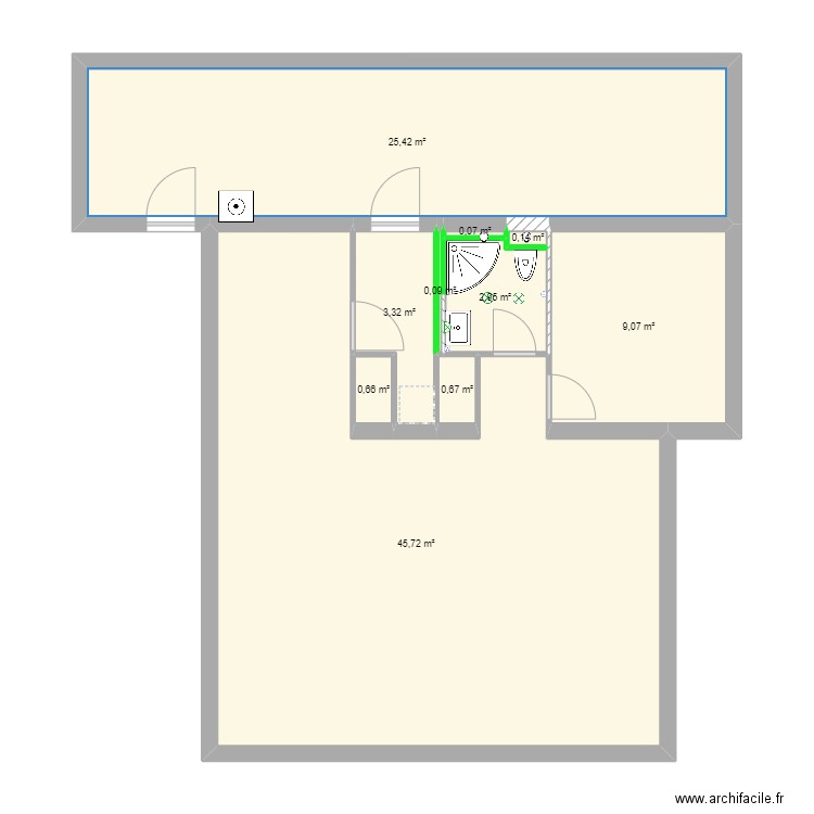 LE GRAND FINAL. Plan de 10 pièces et 88 m2