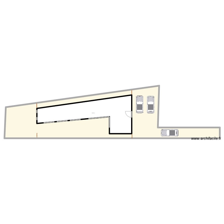 Villa  VS 1. Plan de 2 pièces et 467 m2