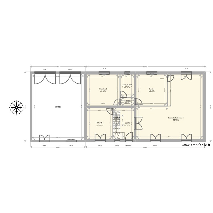 ML25003298 1. Plan de 17 pièces et 287 m2