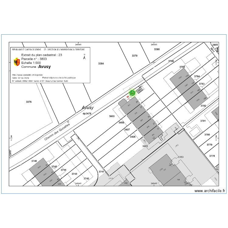 Position arbre. Plan de 0 pièce et 0 m2