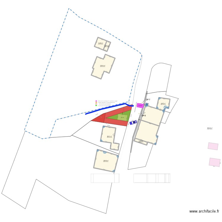 Garage Pugny 9. Plan de 18 pièces et 1404 m2