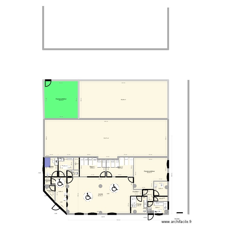 Fontenay Projet Version 2 ArL. Plan de 19 pièces et 391 m2