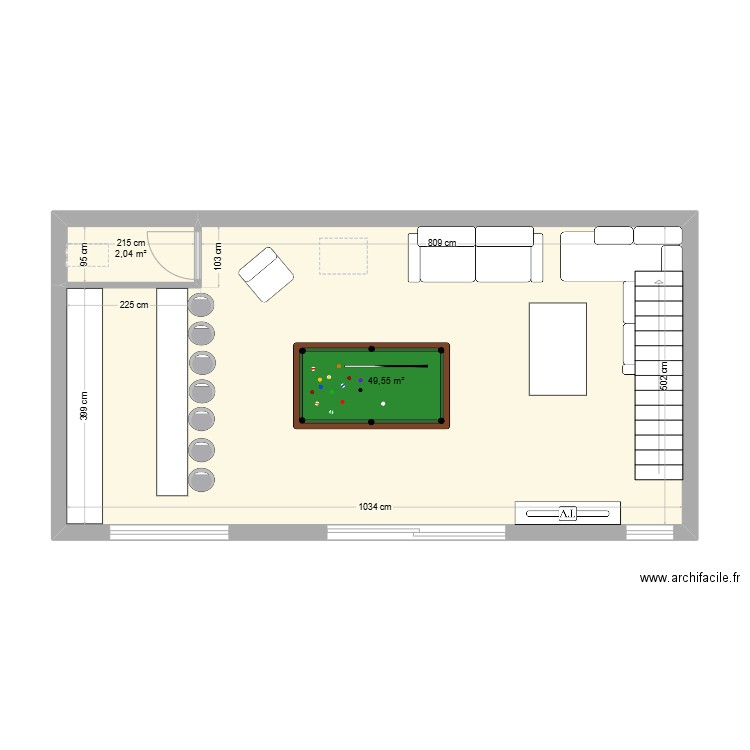 cherbourg fond jardin 3. Plan de 5 pièces et 106 m2