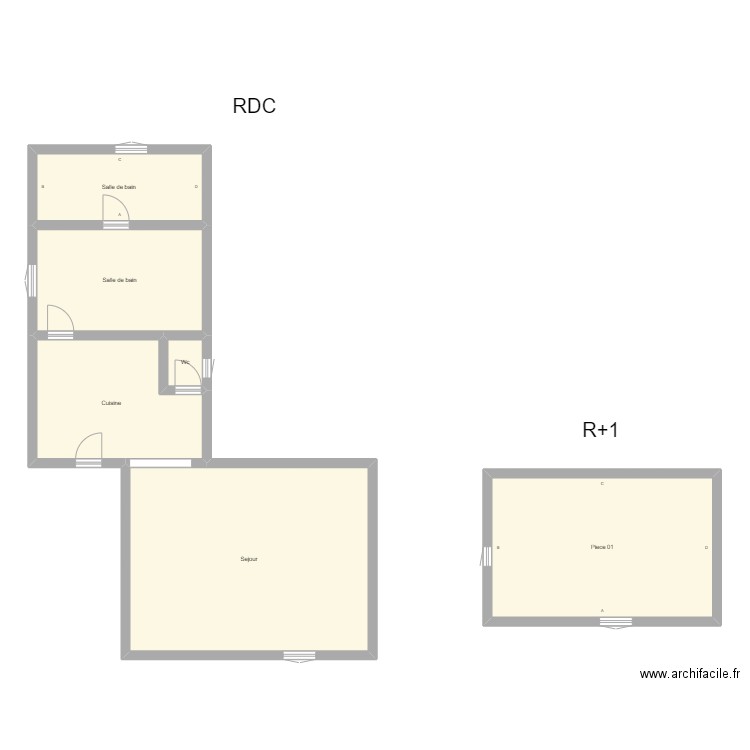 350601056. Plan de 6 pièces et 115 m2