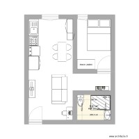 Plan studio de 30m2 -2