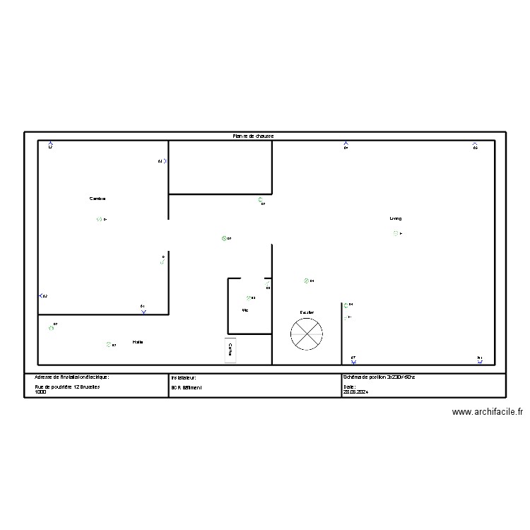 3.2. Plan de 5 pièces et 397 m2