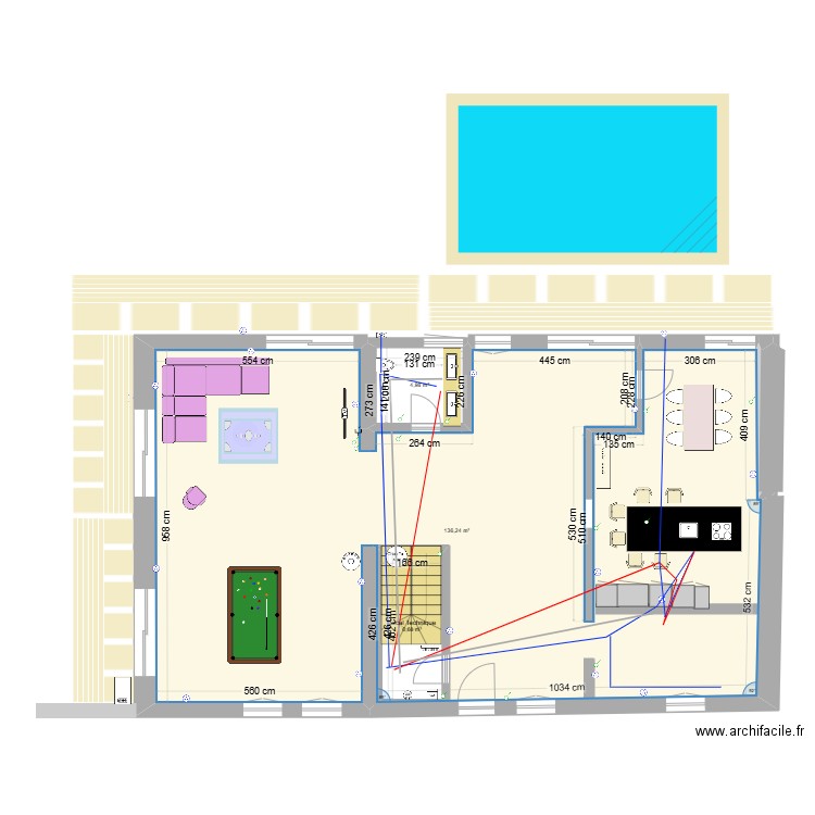 Maison Ecuelles Version 29122024 . Plan de 9 pièces et 287 m2