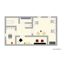 plan salon etage 