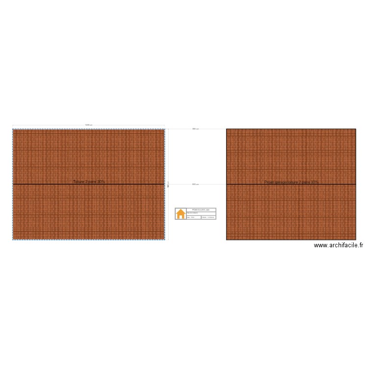 PCMI DULIAN toiture. Plan de 0 pièce et 0 m2