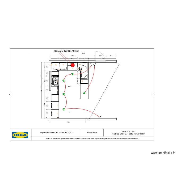 Eclairage_cuisine_01. Plan de 0 pièce et 0 m2