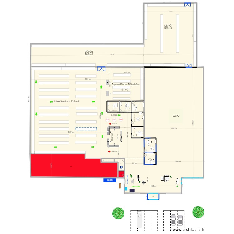 NEW AG12AC1. Plan de 10 pièces et -1363 m2