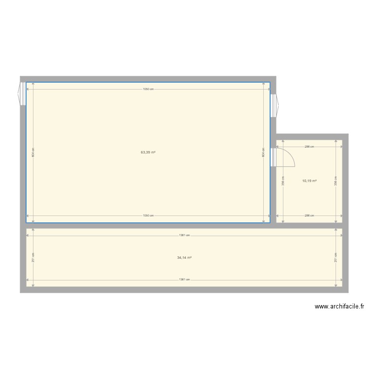 Maison Gujan-mestras. Plan de 3 pièces et 108 m2