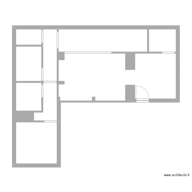 CONSORTS HENRYE LOCAL 2. Plan de 10 pièces et 40 m2