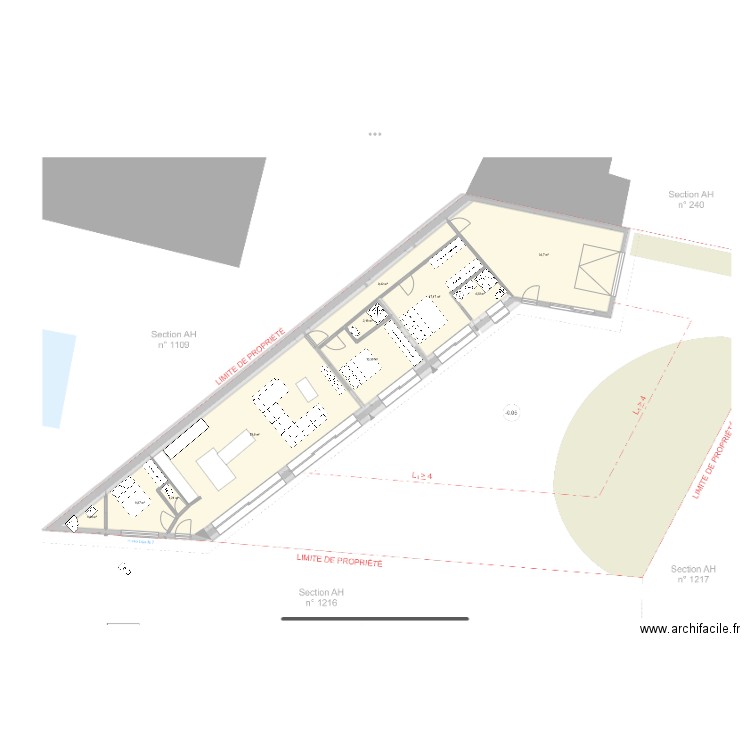 PLAN 3 CHAMBRES sans buanderie . Plan de 10 pièces et 145 m2