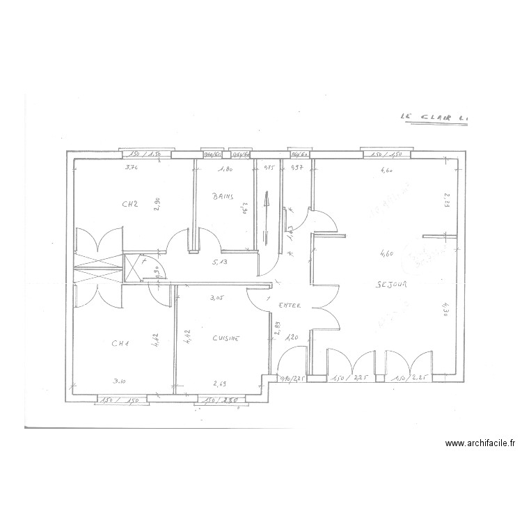 ambres 1813. Plan de 0 pièce et 0 m2