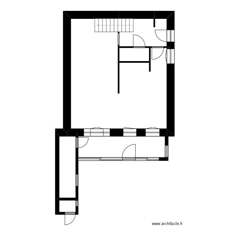 BLACHON GEN. Plan de 15 pièces et 189 m2