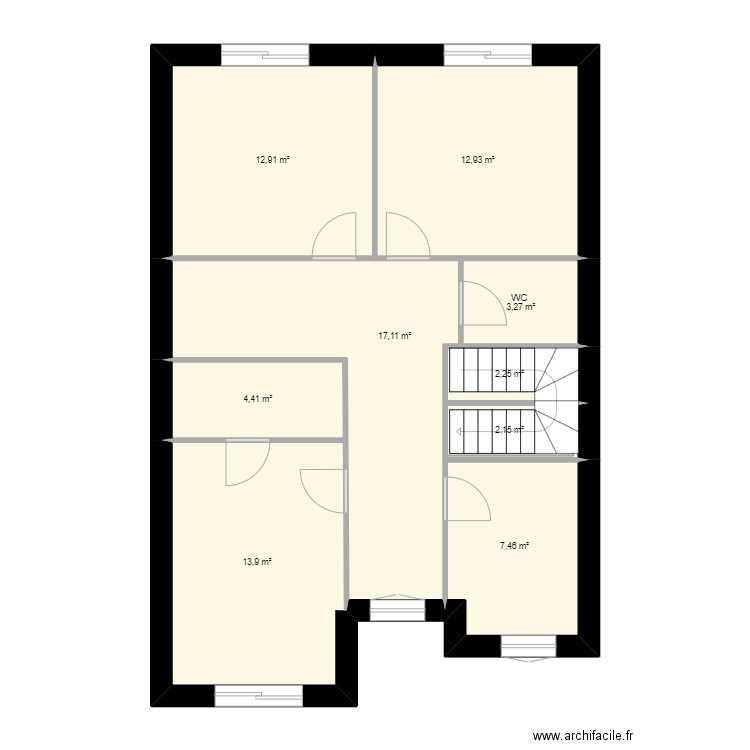 ZOUBIR 2 TREMBLAY. Plan de 15 pièces et 154 m2