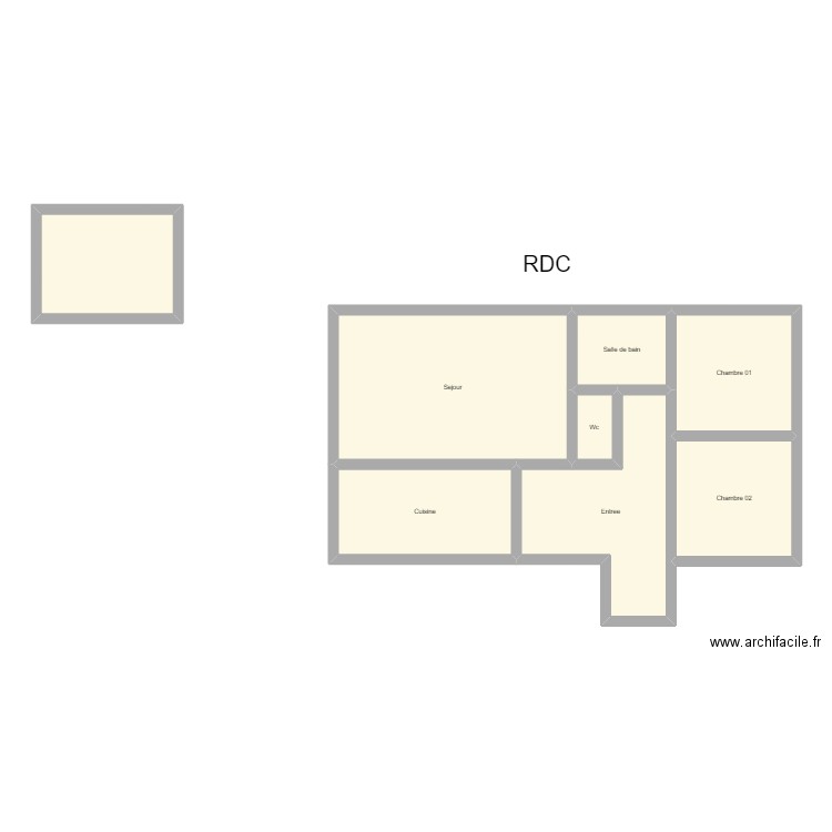 350602028. Plan de 8 pièces et 92 m2